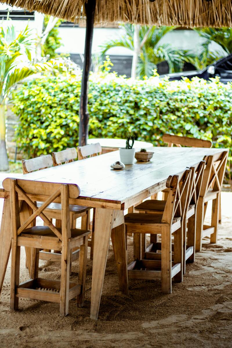 photo de Table de jardin